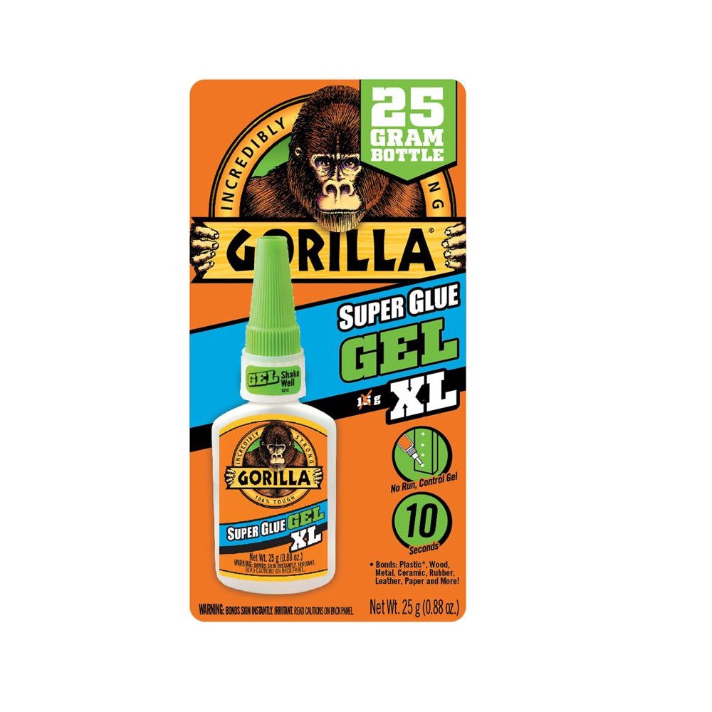 Gorilla 102433 High Strength Super Glue, 0.88 Oz