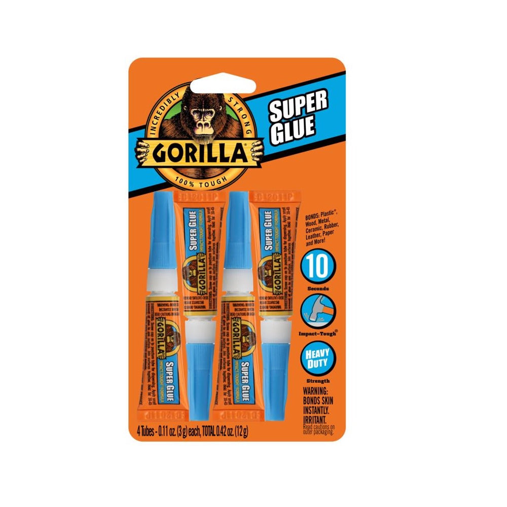 Gorilla 105800 High Strength Super Glue, 0.11 Ounce