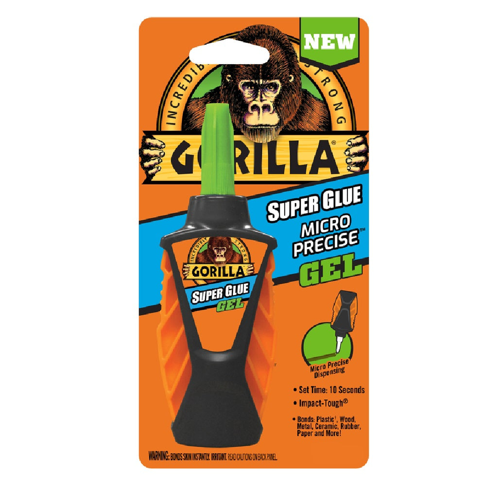 Gorilla 102177 Micro Precise High Strength Super Glue, 5.5 Grm