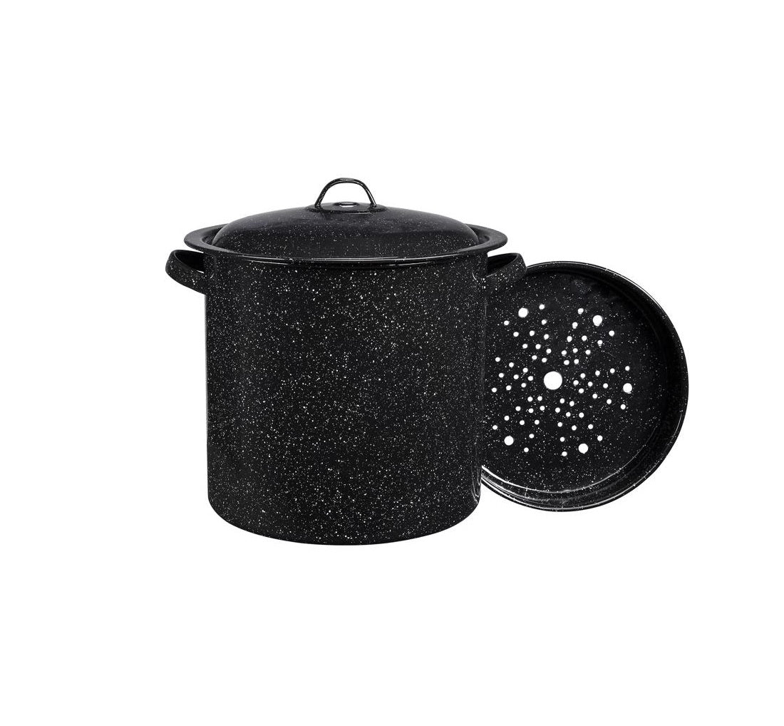 Granite Ware 321562 Steamer Pot, Porcelain Enamel