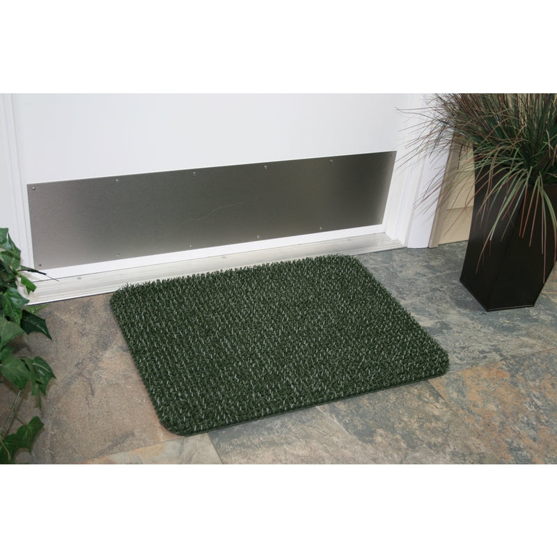 GrassWorx 10372027 Clean Machine Door Mat, Green