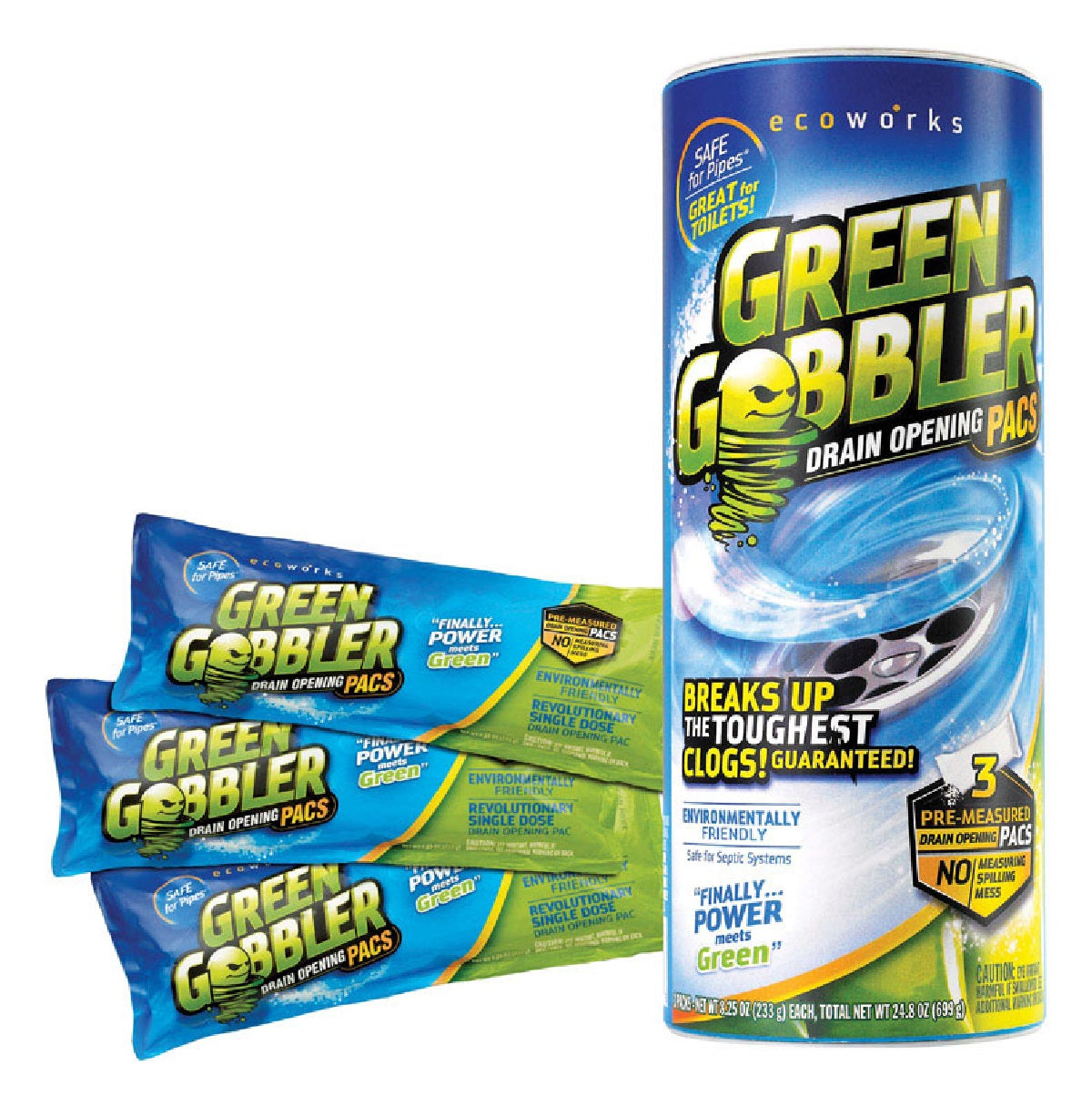 Buy ecoworks green gobbler - Online store for drain openers, crystal drain cleaners in USA, on sale, low price, discount deals, coupon code