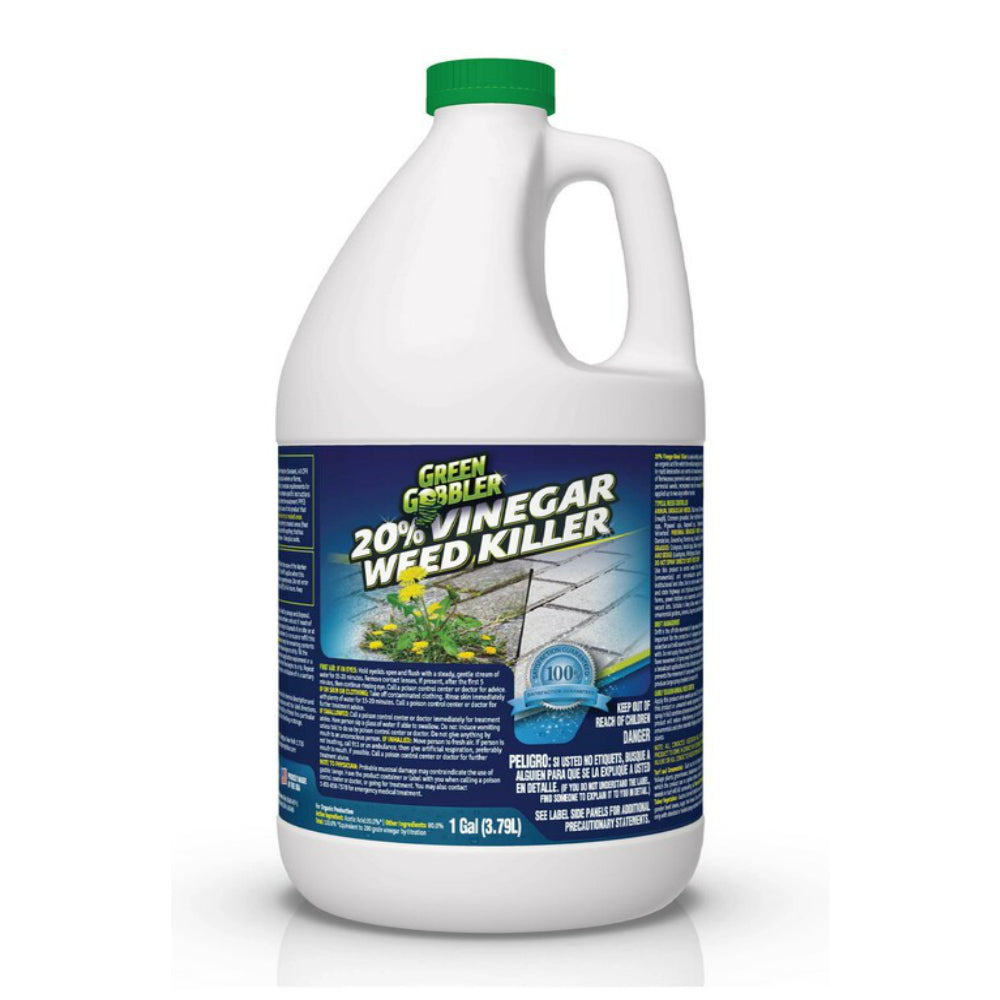 Green Gobbler GG20WK1 20% Vinegar Weed Killer, 1 Gallon