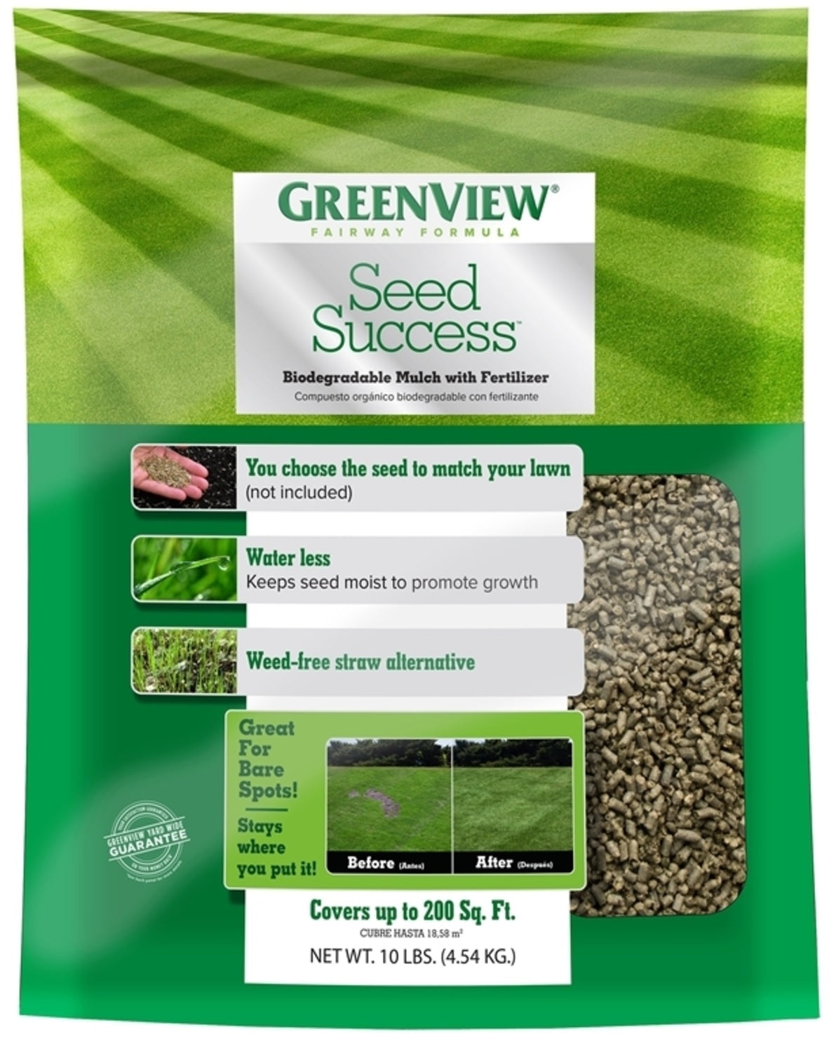 GreenView 23-29824 Fairway Formula Seed Success, 10 Lbs