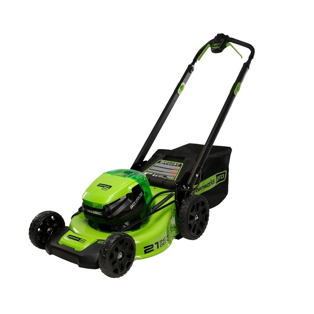 Greenworks 2533302 Cordless Push Lawn Mower, 80 Volt