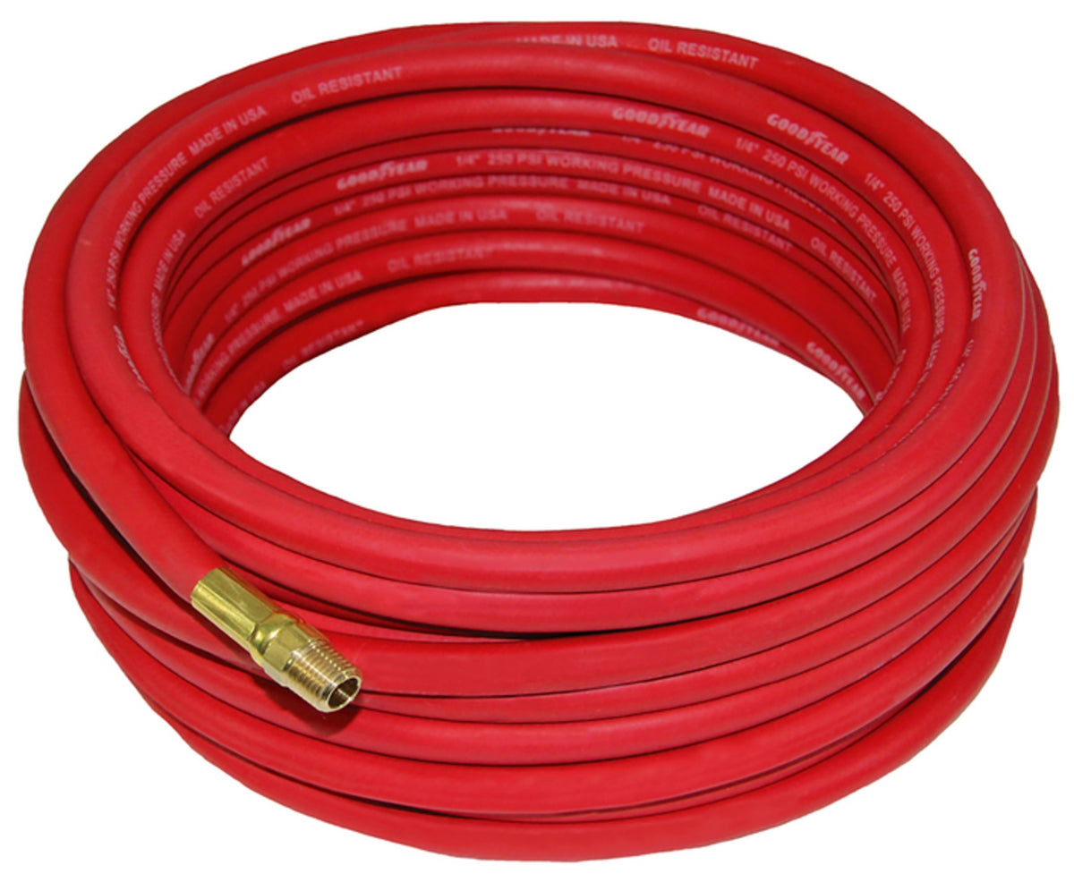 Grip 12570 Goodyear Air Hose, 50' x 1/4", Red