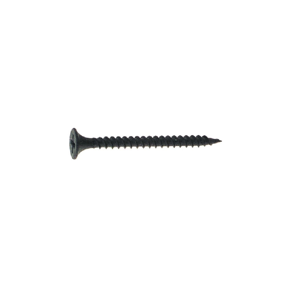 Grip-Rite 4DWS1 Phillips Drywall Screws, Phosphate, Steel, 4 inch