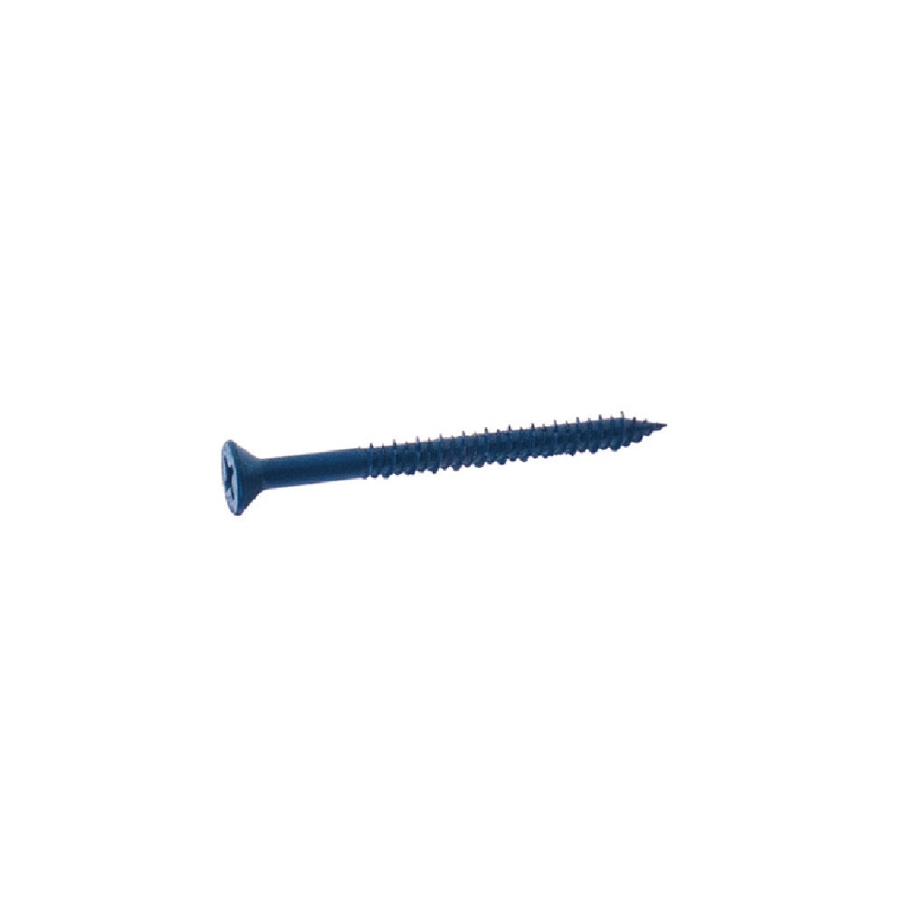 Grip-Rite FC42341C Phillips Flat Head Concrete Screws, Steel