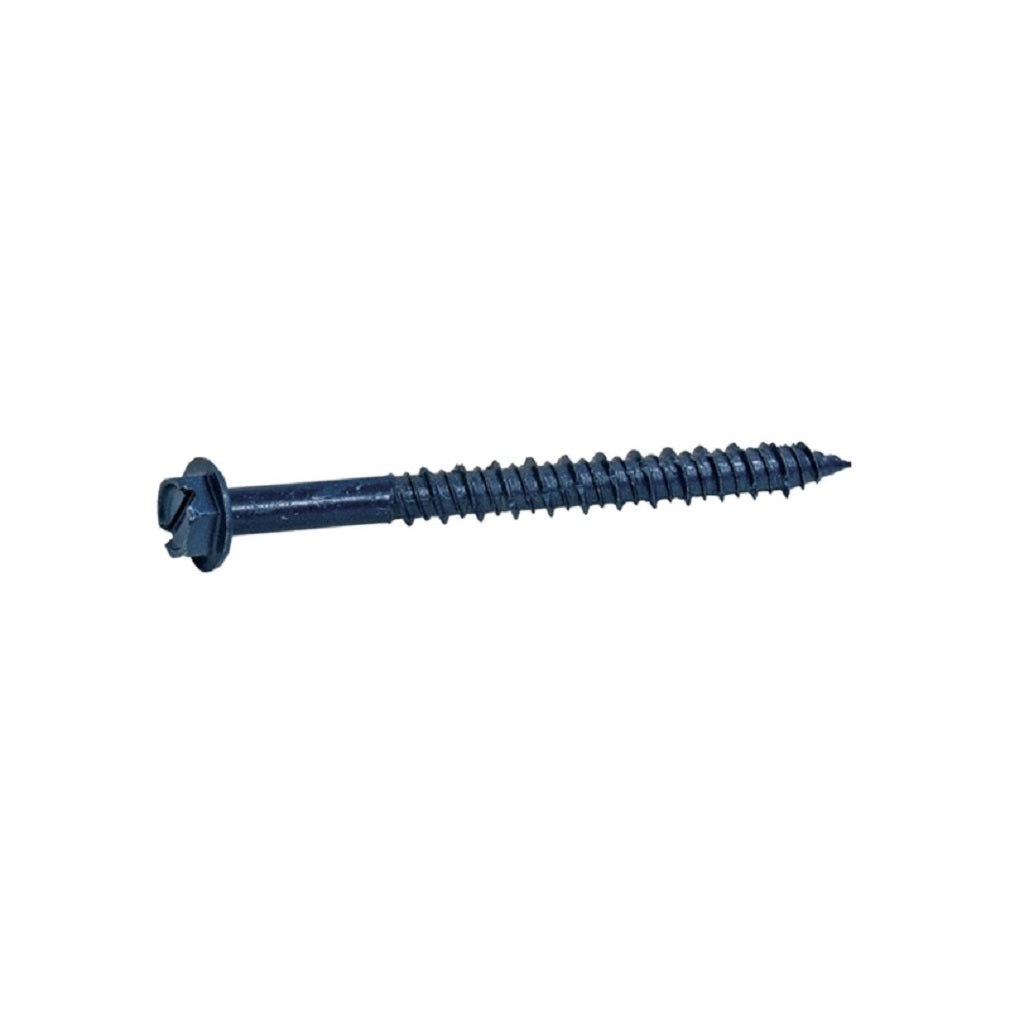 Grip-Rite HC31341C Concrete Screws, Steel, Blue