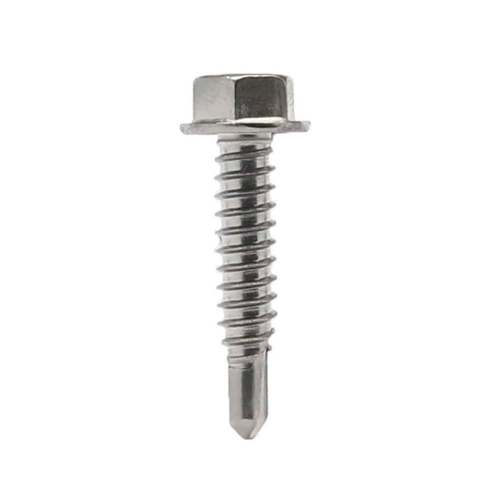 Grip-Rite NHDW141121 Pro-Twist Sheet Metal Screw, Silver, No. 14 x 1-1/2 in, 1 Lb