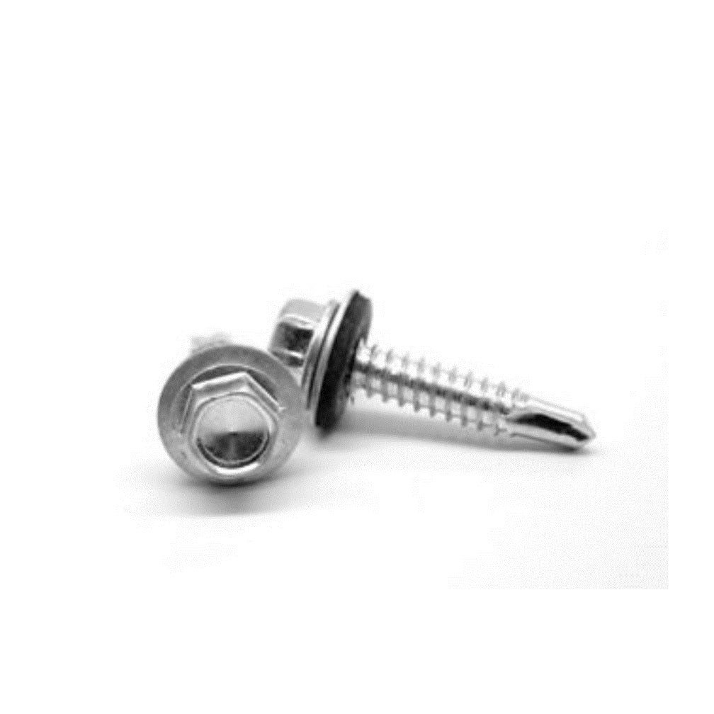 Grip-Rite NHDW121001 Pro-Twist Sheet Metal Screw, Silver, No. 12 x 1 in, 1 Lb