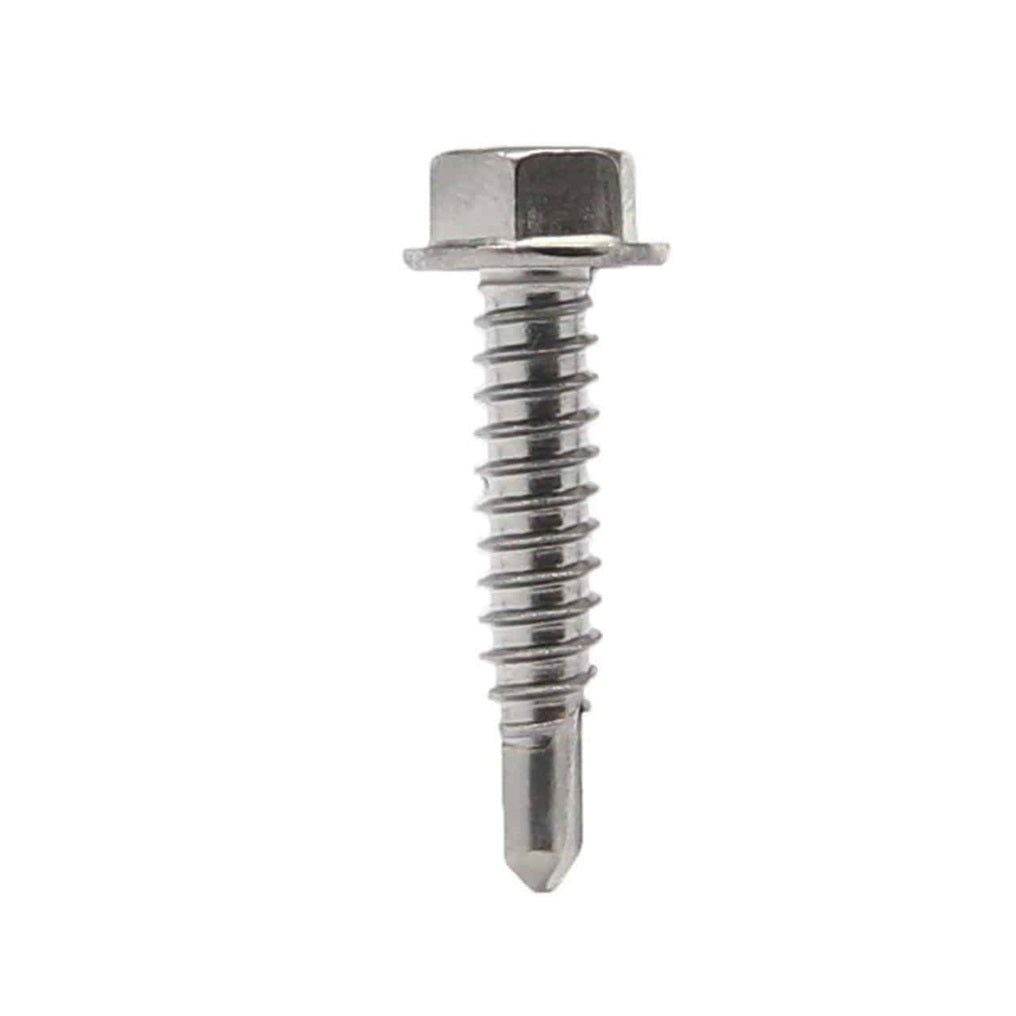 Grip-Rite NHWD81121 Pro-Twist Sheet Metal Screw, Silver, No. 8 x 1-1/2 in, 1 Lb