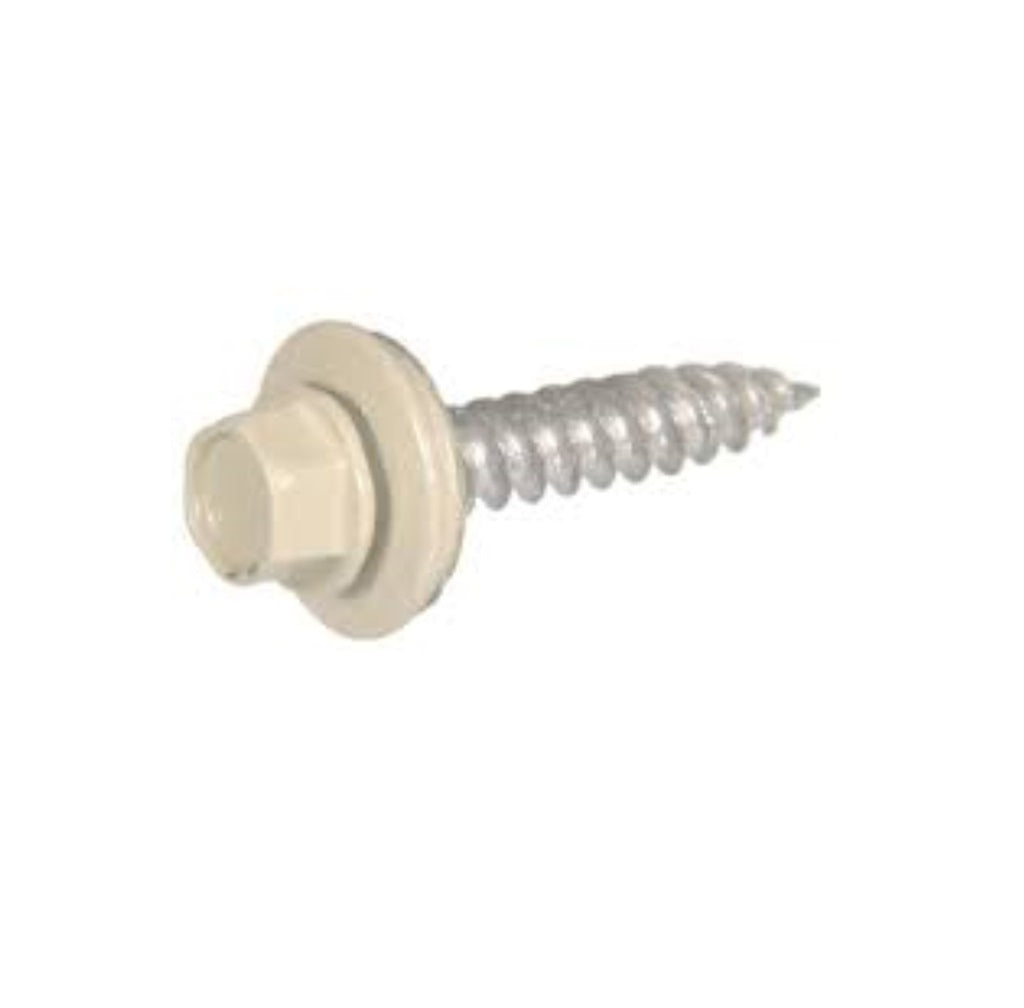 Grip-Rite NHWNW91001BEI Pro-Twist Sheet Metal Screw, Beige, No. 9 x 1 in, 1 Lb