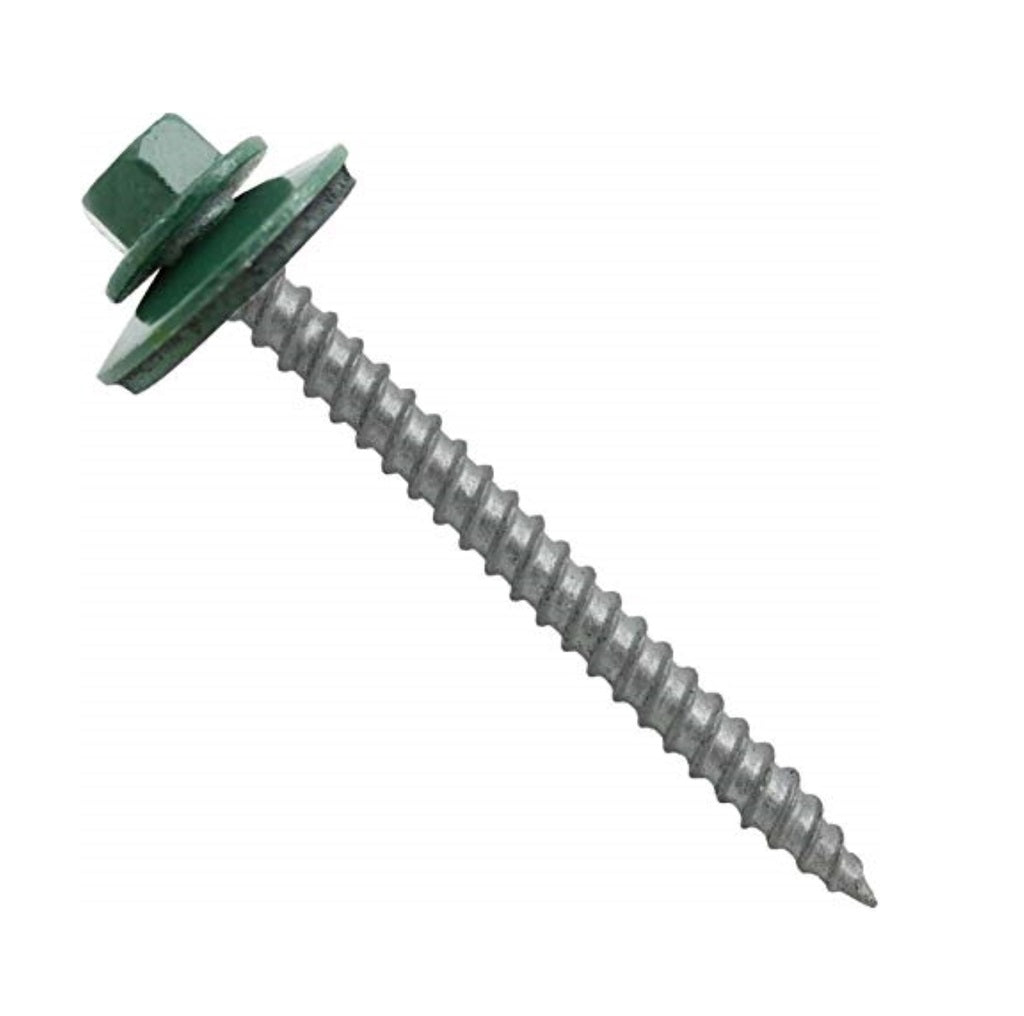 Grip-Rite NHWNW91001GRN Pro-Twist Sheet Metal Screw, Green, No. 9 x 1 in, 1 Lb