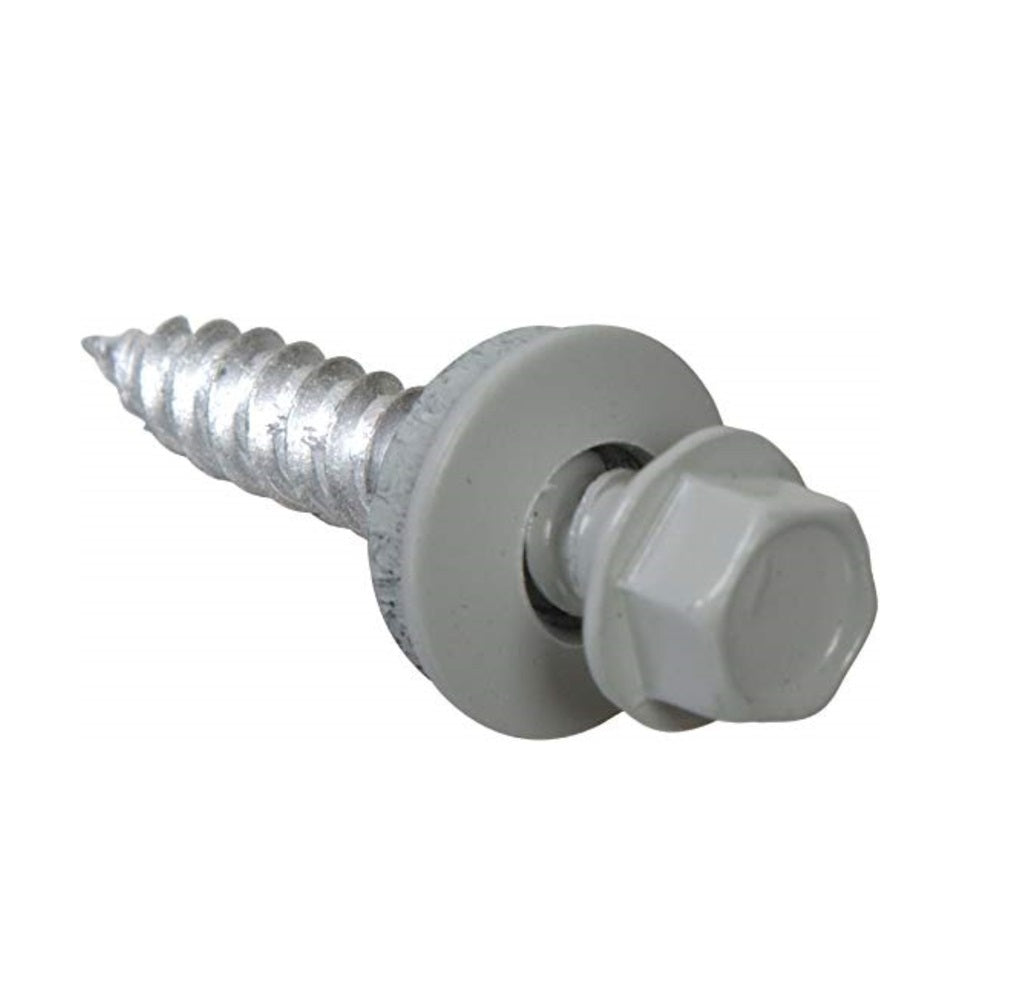 Grip-Rite NHWNW91121GRY Pro-Twist Sheet Metal Screw, Grey, No. 9 x 1-1/2 in, 1 Lb