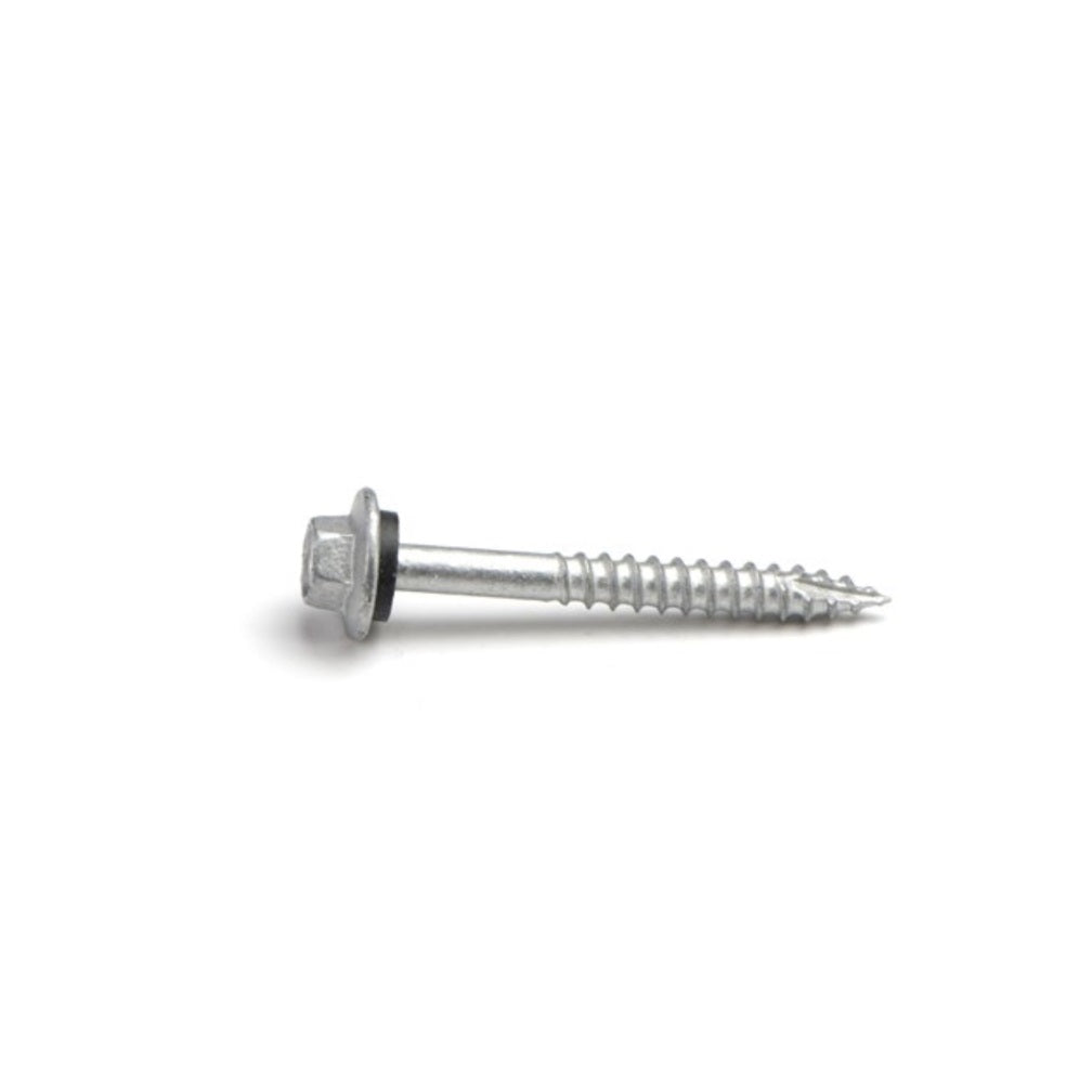 Grip-Rite NHWNW910040 Pro-Twist Sheet Metal Screw, Silver, No. 9 x 1 in, Pack of 40