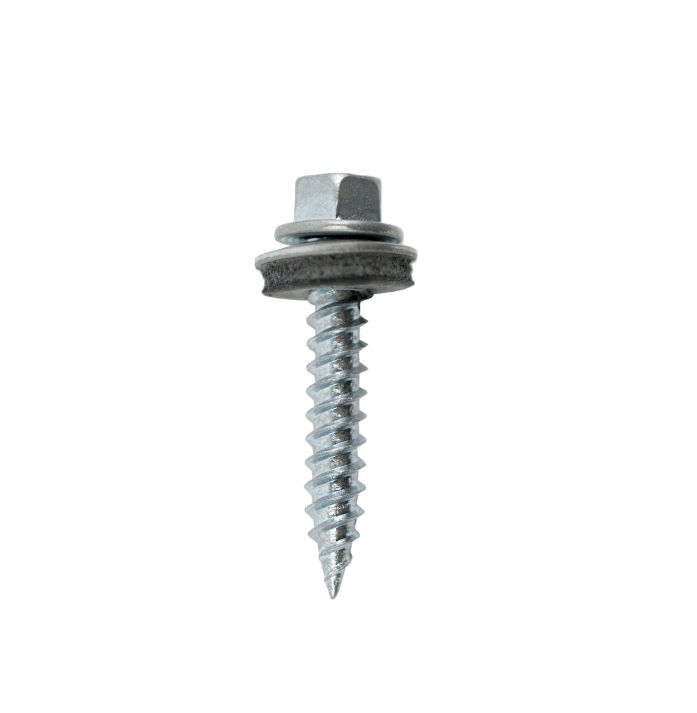 Grip-Rite NHWNW91121 Pro-Twist Sheet Metal Screw, Silver, No. 9 x 1-1/2 in, 1 Lb