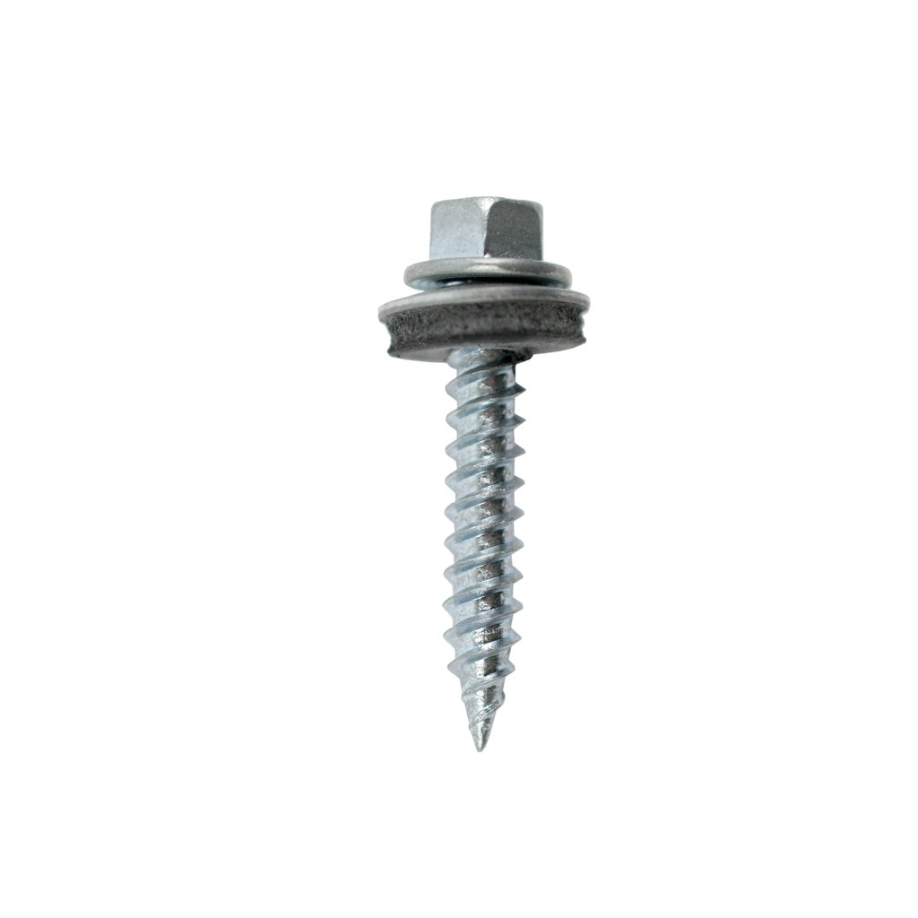Grip-Rite NHWNW91001 Pro-Twist Sheet Metal Screw, Silver, No. 9 x 1 in, 1 lb