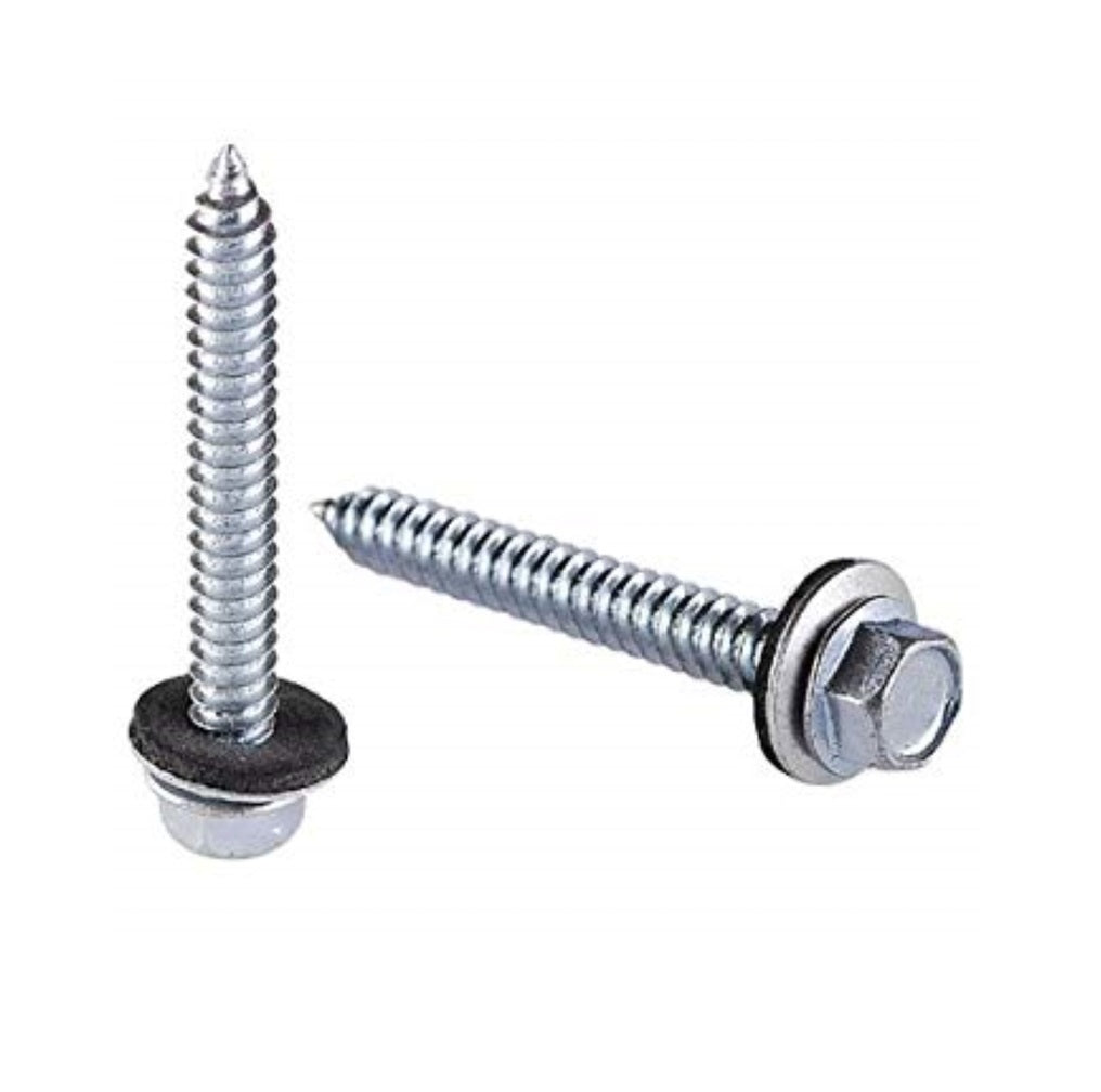 Grip-Rite NHWNW92121 Pro-Twist Sheet Metal Screw, Silver, No. 9 x 2-1/2 in, 1 Lb