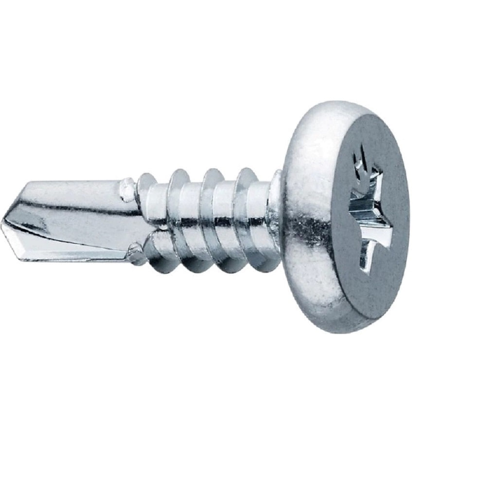 Grip-Rite NPFD7161 Pro-Twist Phillips Sheet Metal Screws, Zinc, 7/16 Inch