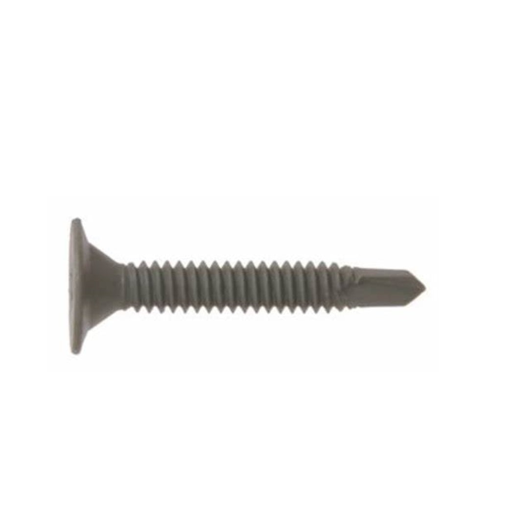 Grip-Rite NPWD101141 Pro-Twist Sheet Metal Screw, Grey, No. 10  x 1-1/4 in, 1 Lb