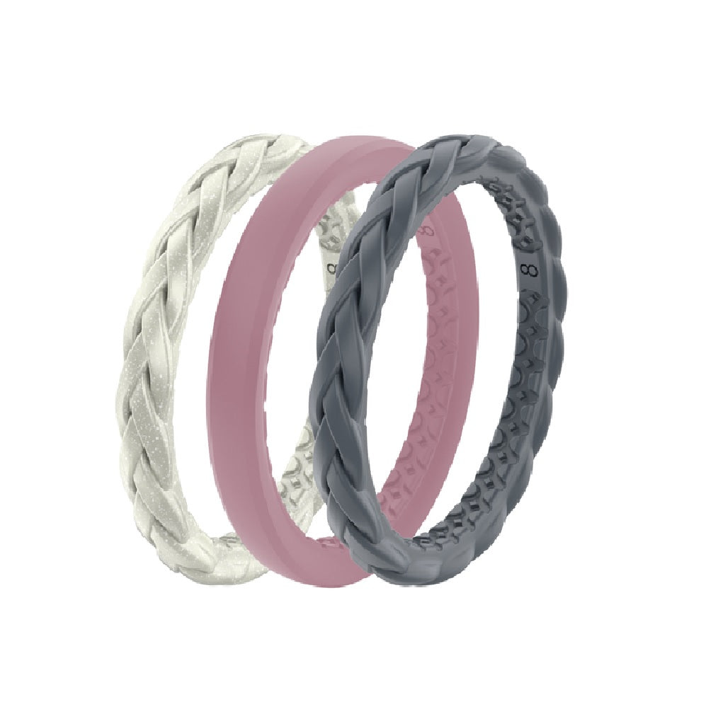 Groove Life R9-112-06 Serenity Stackable Rings, Assorted