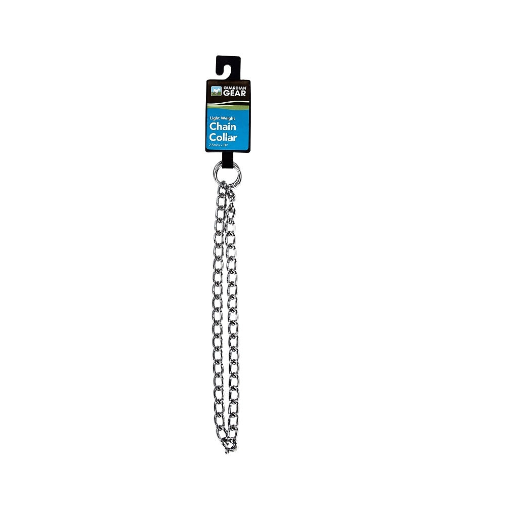 Guardian Gear 12920 Choke Chain Collar, 20 Inch, Steel