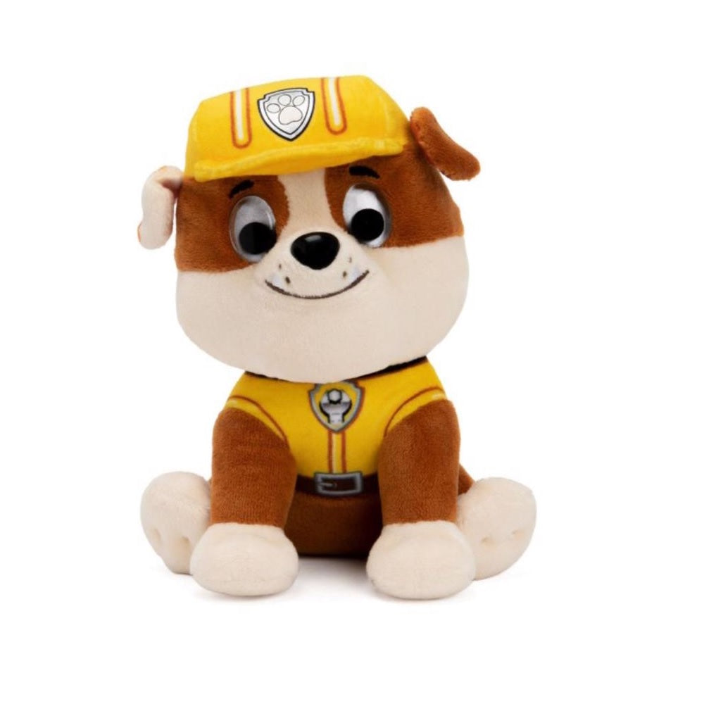 Gund 6056514 Paw Patrol Construction Worker Rubble Plush Toy, Multicolored