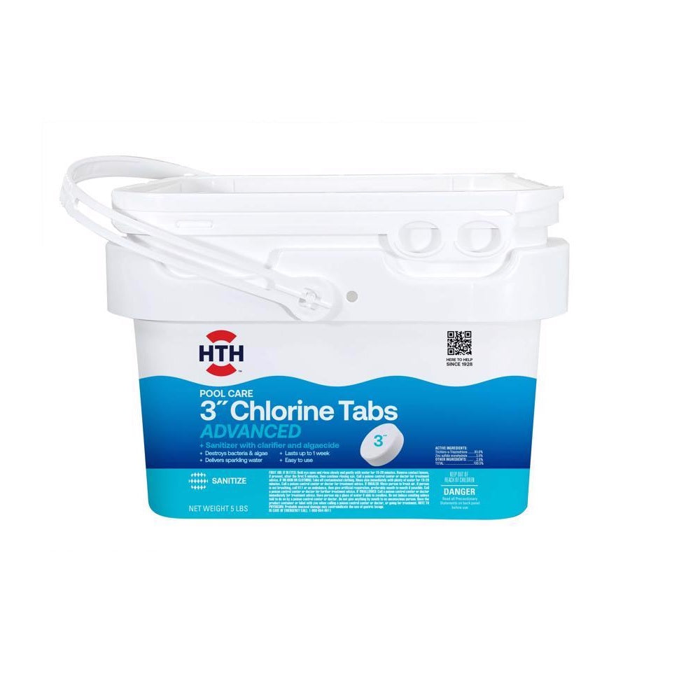 HTH 42052 Pool Care Chlorinating Chemicals, 5 LBS