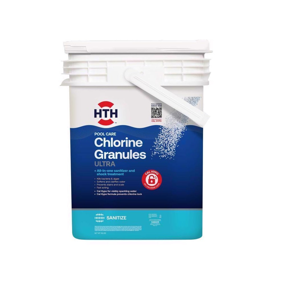 HTH 22019 Pool Care Chlorinating Chemicals, 50 Lbs