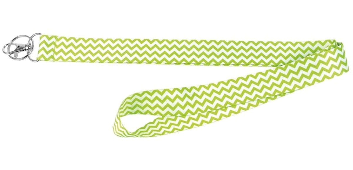 HY-KO LAN-116 2-Style Lanyard, Green