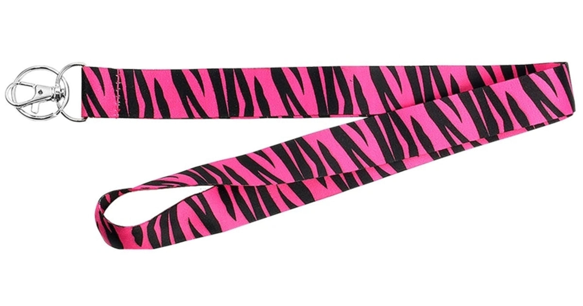 HY-KO LAN-115 2-Style Lanyard, Pink