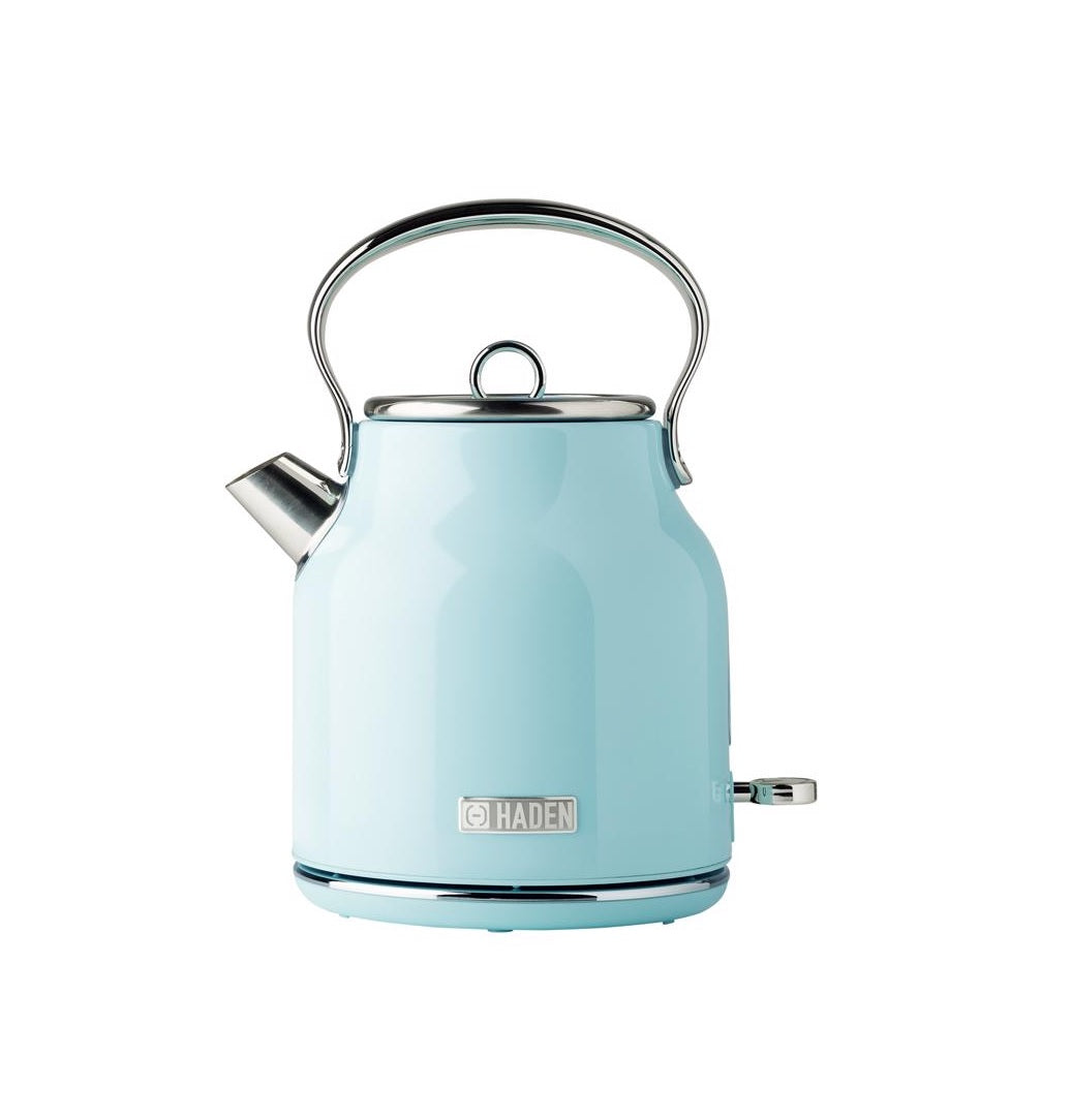 Haden 75004 Heritage Traditional Electric Tea Kettle, Turquoise