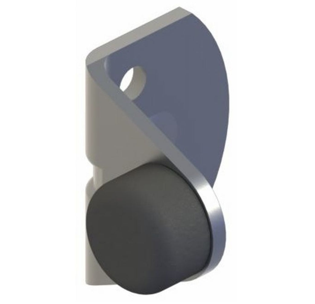 Hager 9880US2C Sliding Door Stop, Zinc