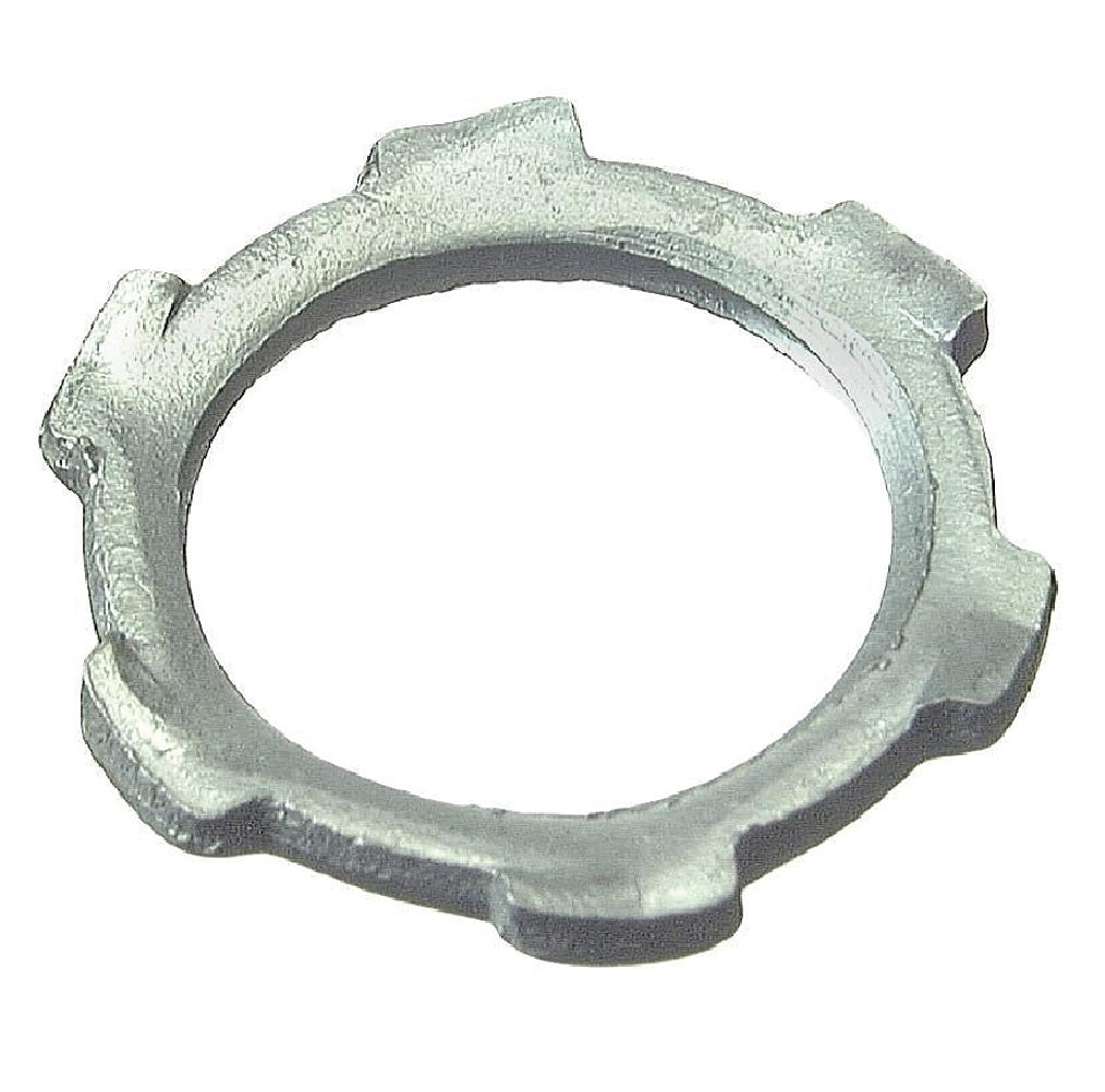 Halex 26197 Conduit Locknut, Steel, Zinc