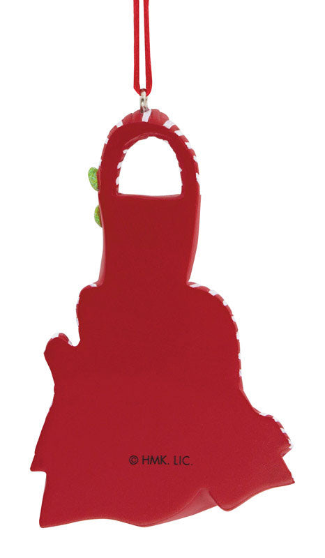 Hallmark 1HAJ1187 Baking Apron Christmas Ornament, Multicolored