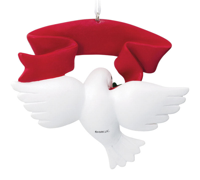 Hallmark 1HAJ1203 Dove Peace On Earth Christmas Ornament, Resin