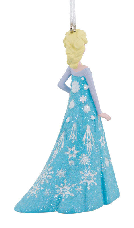 Hallmark 2HCM1013 Frozen Elsa Standing Christmas Ornament, Resin