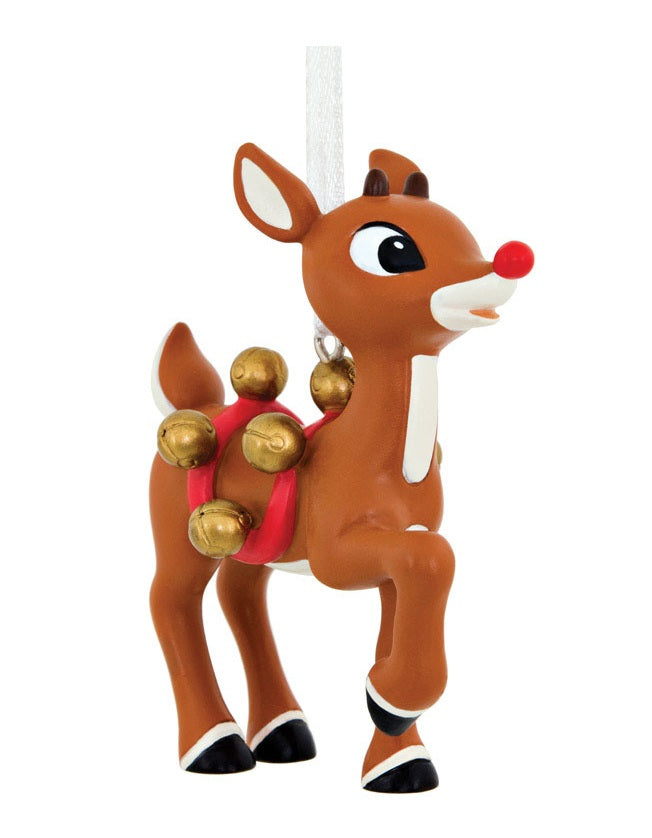 Hallmark 2HCM1019 Rudolph Reindeer Christmas Tree Ornament, Resin