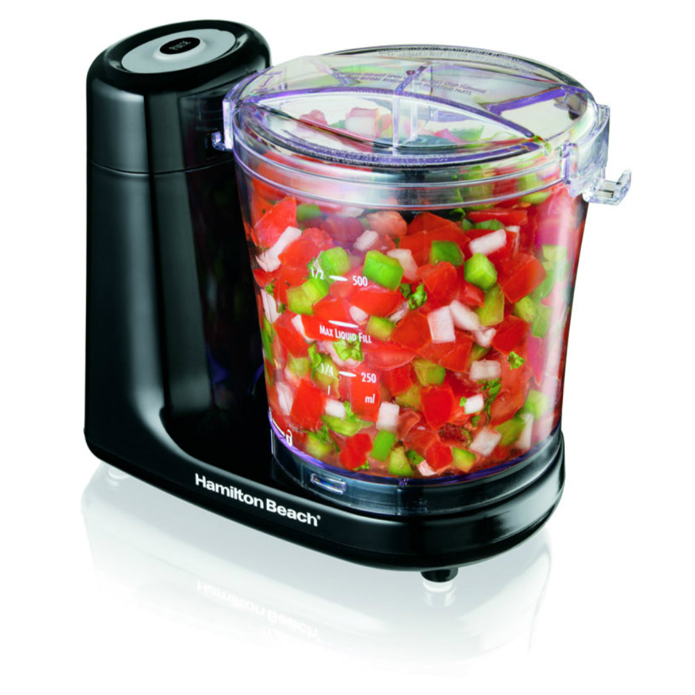 Hamilton Beach 72900 3 Cup Capacity Food Chopper, Black