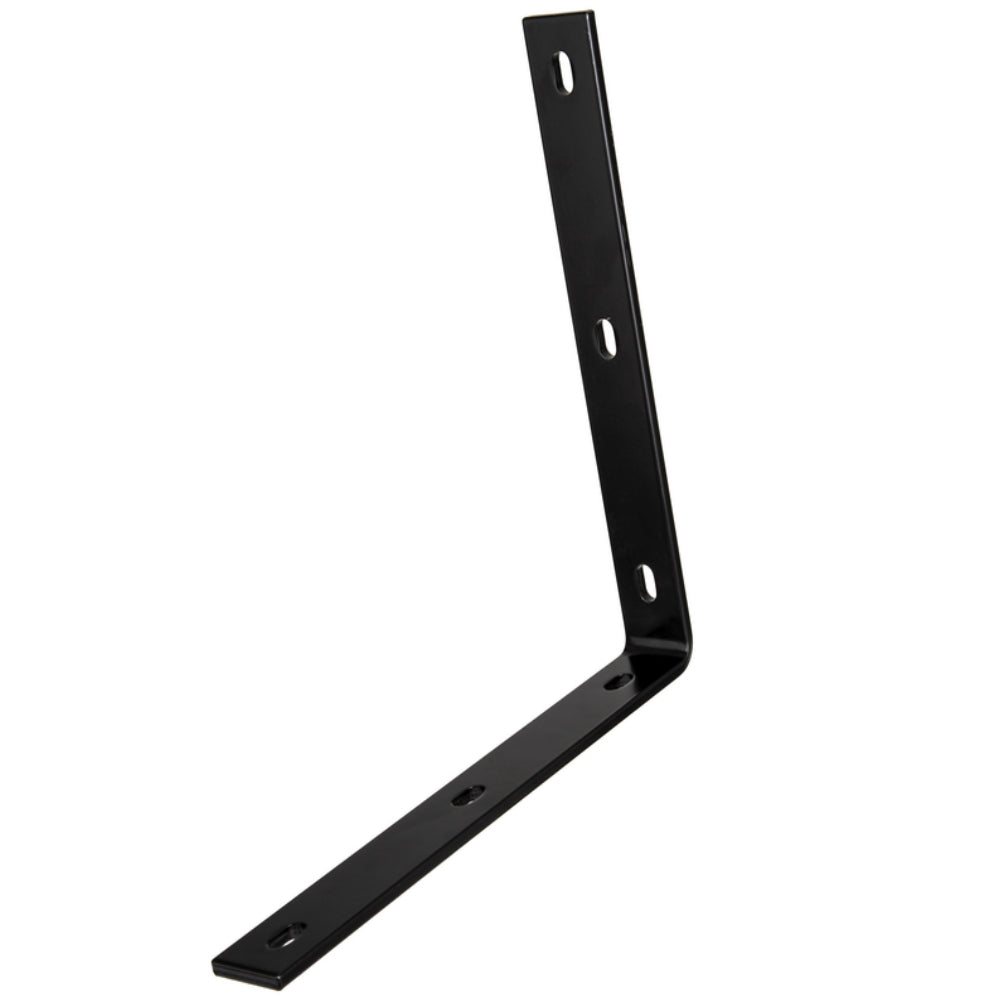 Hampton 01-3405-028 Inside L Corner Brace, Black, 12-1/4 In