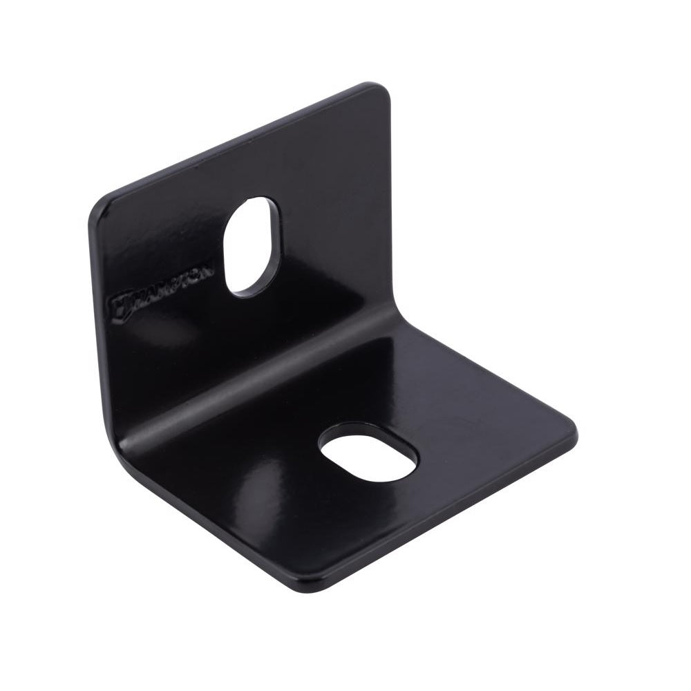 Hampton 02-3405-105 Inside/Outside Square Corner Brace, Black, Steel