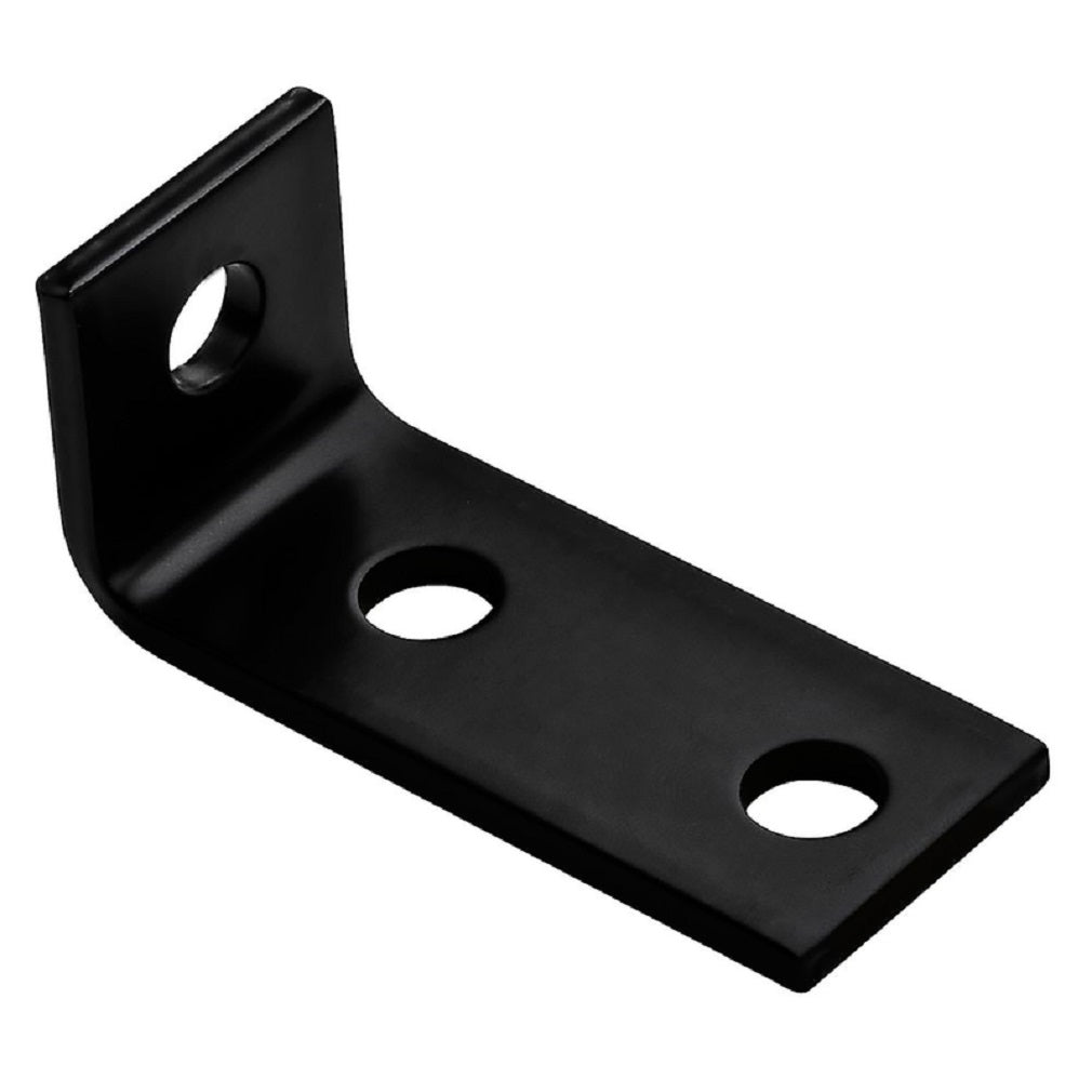 Hampton 01-3405-307 Offset Leg Corner Brace, Steel, Black