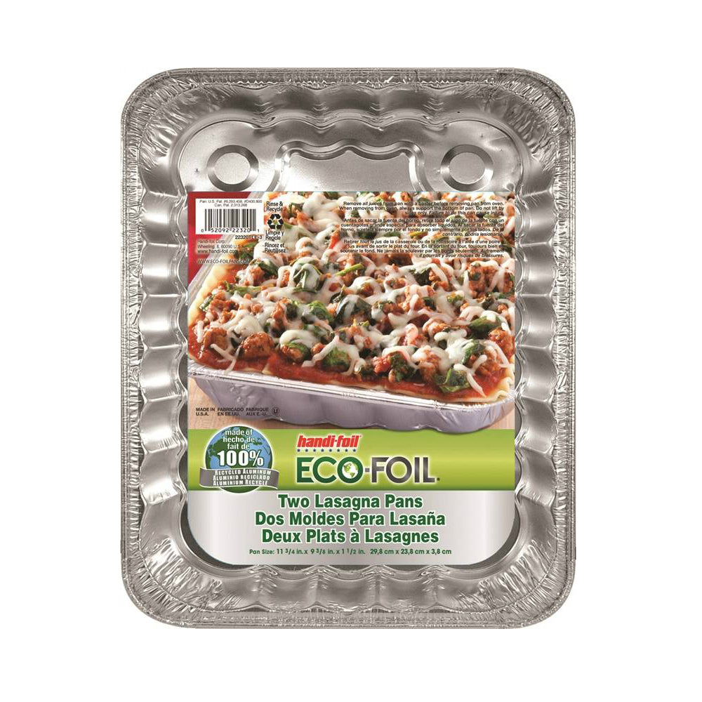 Eco-Foil 20392TL-10 Lasagna Pans, Aluminum