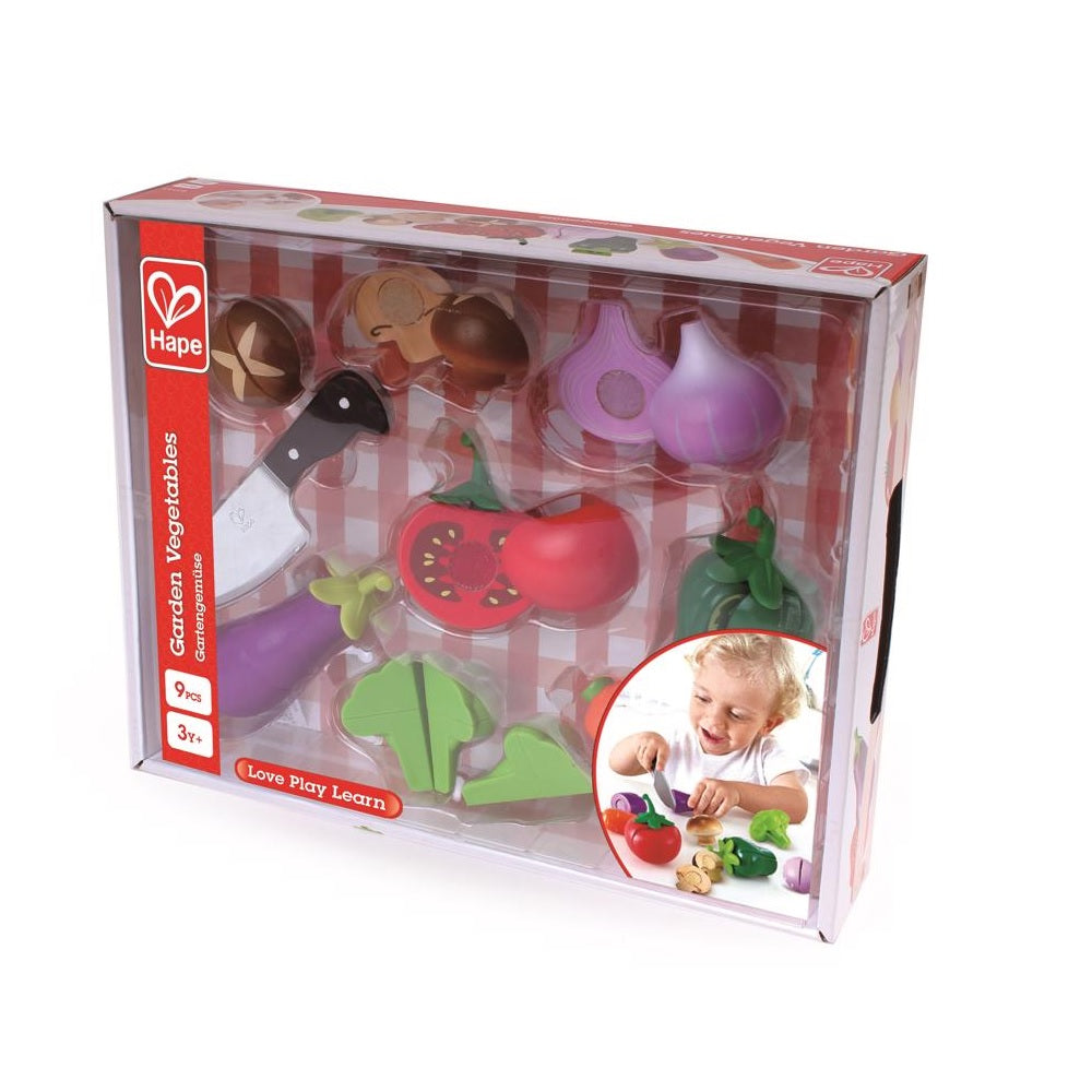 Hape E3161 Garden Vegetables, Multicolored