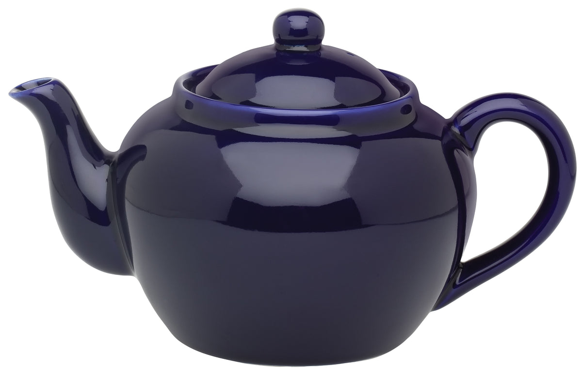Harold Import 71/374-3C Teapot With Stainless Steel Infuser, Cobalt