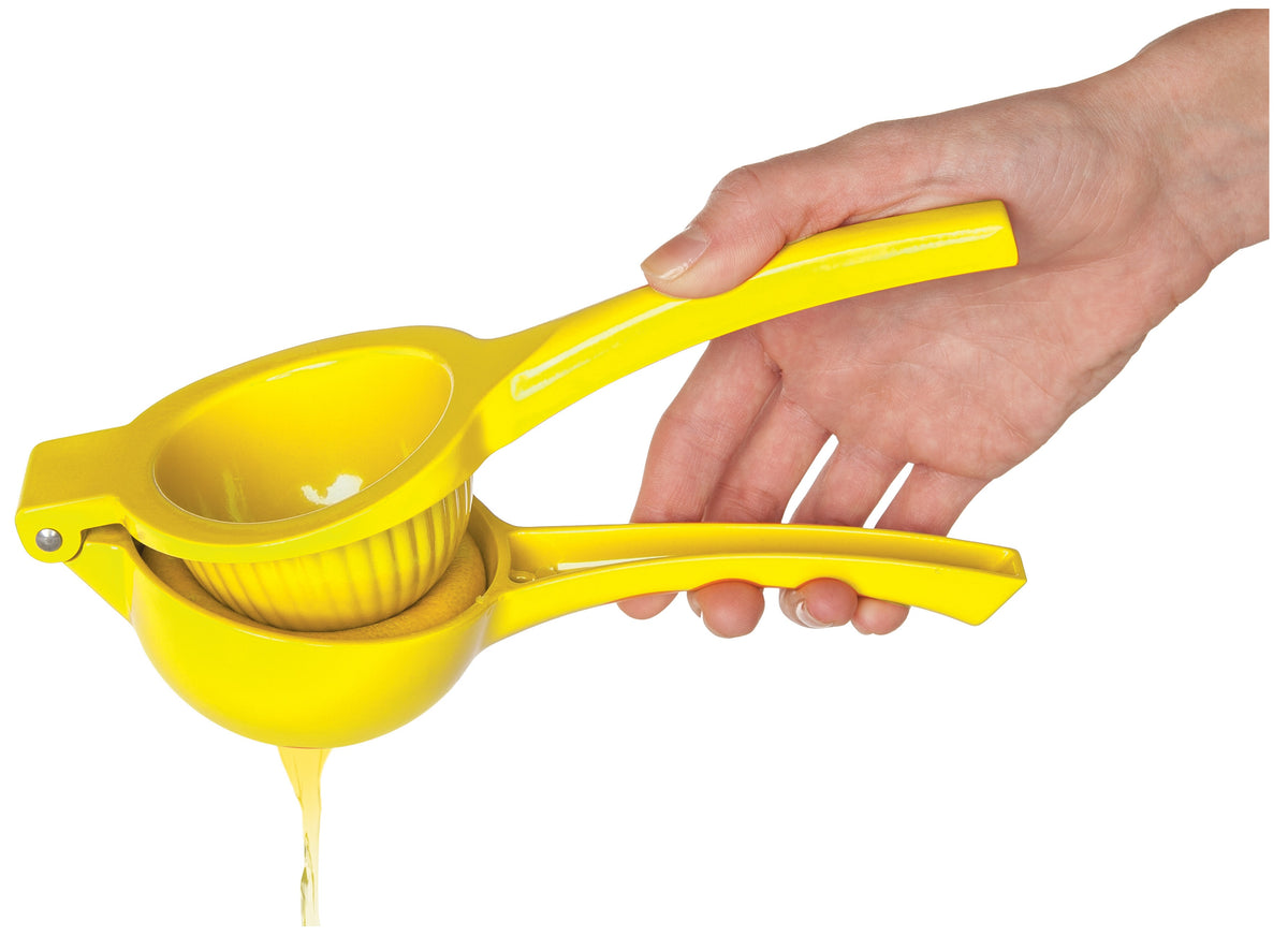 Harold Import 43769 Citrus Squeezer, Yellow, Aluminum