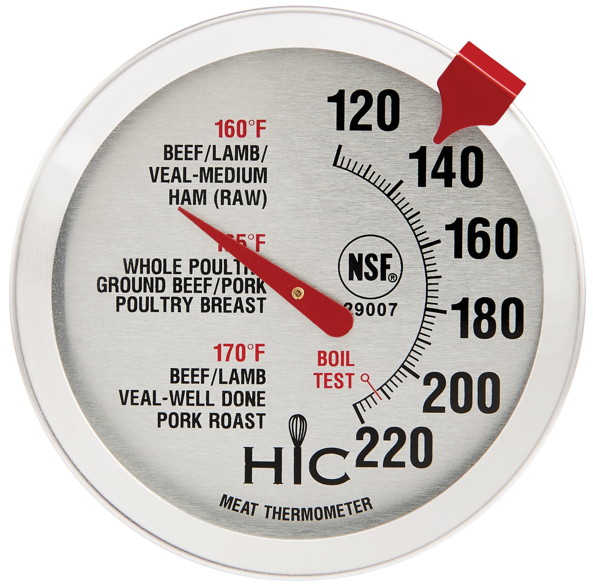 Harold Import 29007 Meat Thermomter, Stainless Steel