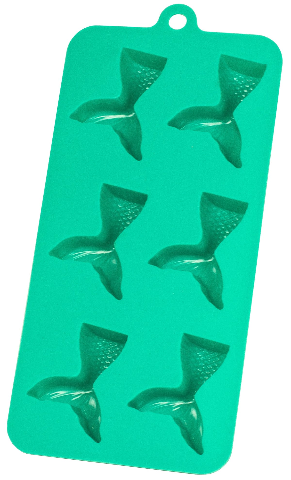 Harold Import 43853 Mermaid Tail Ice Tray, Silicone