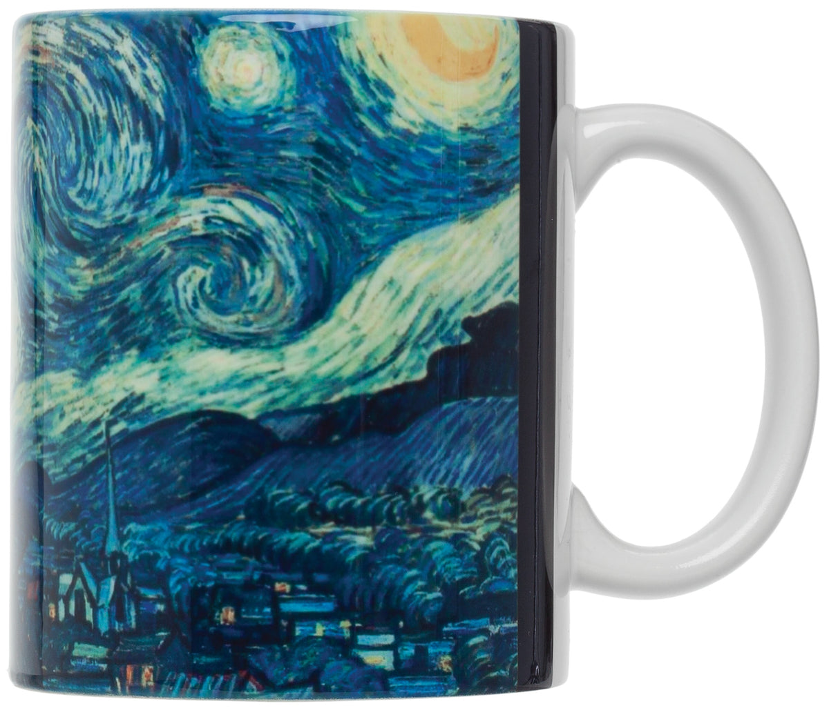 Harold Import NT781 Vincent Van Gogh Starry Night Mugs, 12 Oz